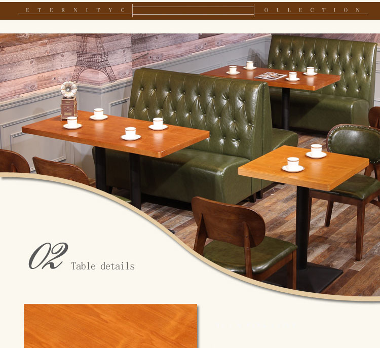 restaurant style dining tables
