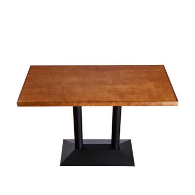 Modern Wooden Rectangular Table Customized Cafe Long Table TB016