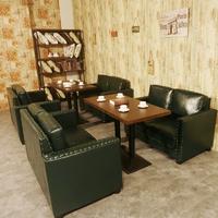 Nostalgic Hotel Banquette Seating And Rectangle Table Set SE019-6