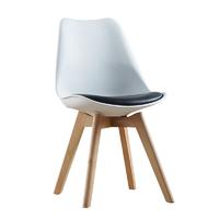 Modern Eames Chair Restaurant Plastic Chair With Soft Mat CD003