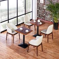 Contemporary Restaurant Leather Chair And Dining Table GROUP54