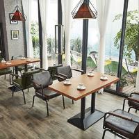 Modern Restaurant Saloon Table And Iron Chair GROUP56