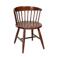 Nordic Design Wooden Low Back Windsor Dining Chair CA007