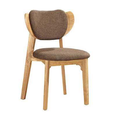 Commercial Wooden Dining Chairs With Padded Seats CA020