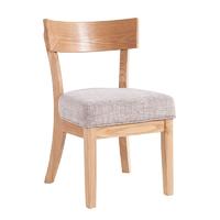 Commercial Dining Room Wooden Chairs With Upholstered CA040