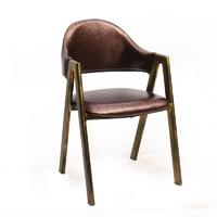 Retro Style Metal Dining Chairs With Soft Mat CE004