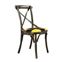 Industrial Loft Style Coffee Shop Metal X Back Chairs CE007