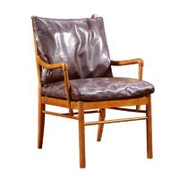 Retro Lounge Furniture Wooden Leisure Chair SA010