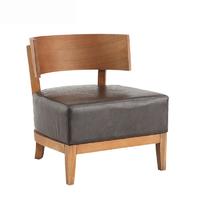 Modern Wood Upholstered Leisure Coffee Chairs SA013