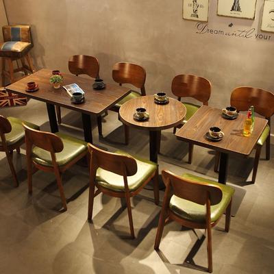 Modern Cafeteria Style Wooden Tables And Chairs GROUP76