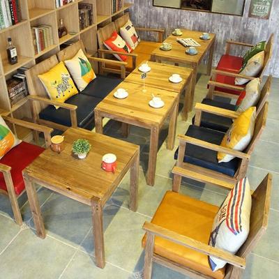Nostalgic Style Timber Table And Chiar For Eatery GROUP88