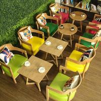 Modern Coffee Shop Lounge Wood Dining Furniture GROUP111