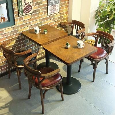 Rustic Coffee Shop Dining Tables And Armchairs GROUP206