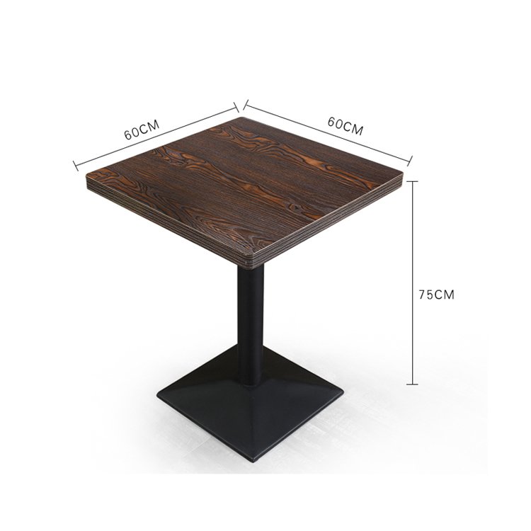 square dining room table
