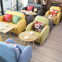 Modern Restaurant Furniture Wooden Tables Sofas SE007-10